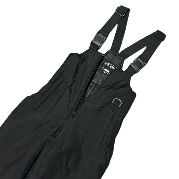 Sport Essentials Junior's Black Overall Ski Snowboard Bib Pants Size 10 NWT‎ - Picture 5 of 8
